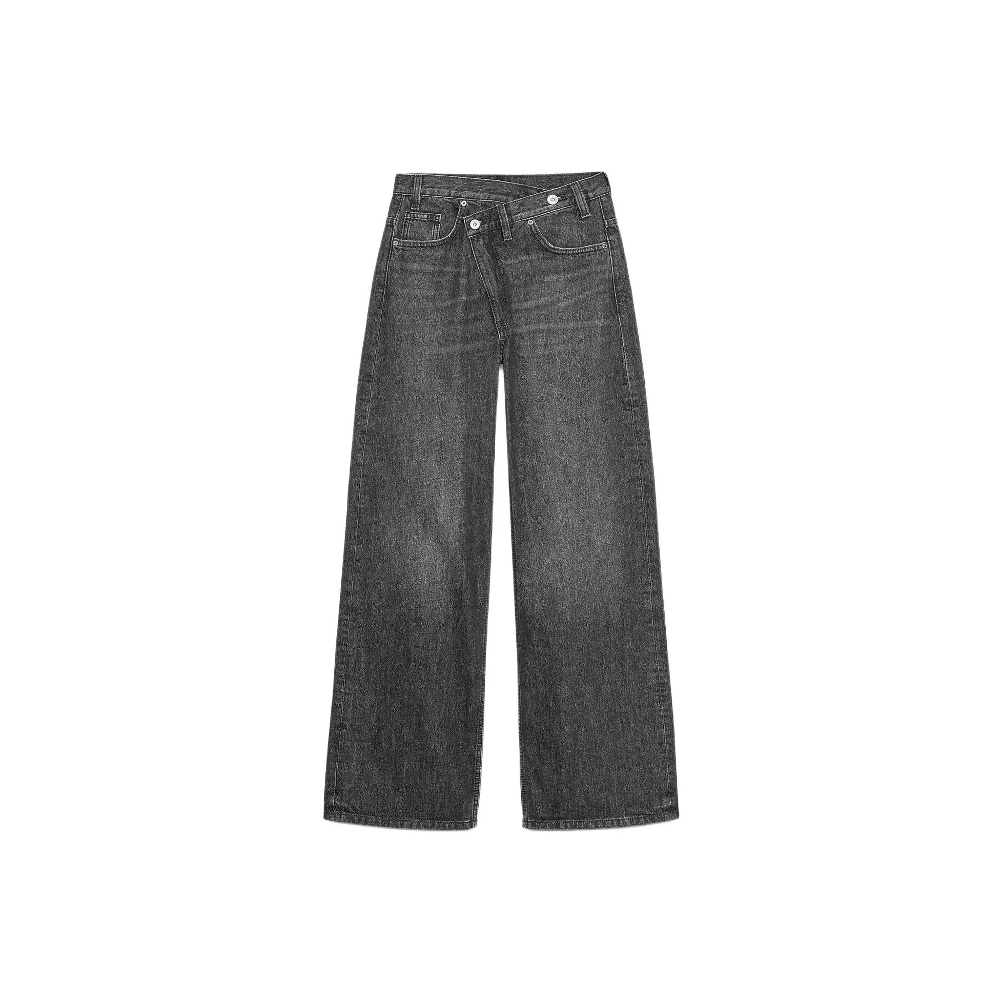 ZARA Trf Черные Женские Джинсы