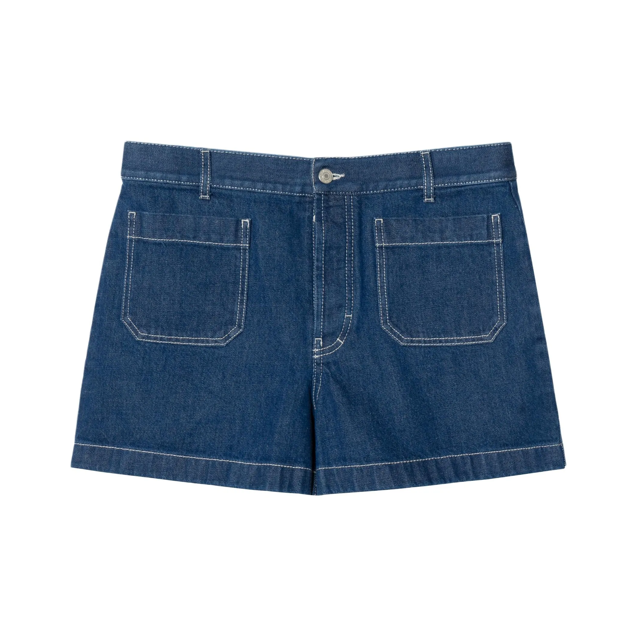 GUCCI FW24 Джинсовые шорты Женские Темно-синий