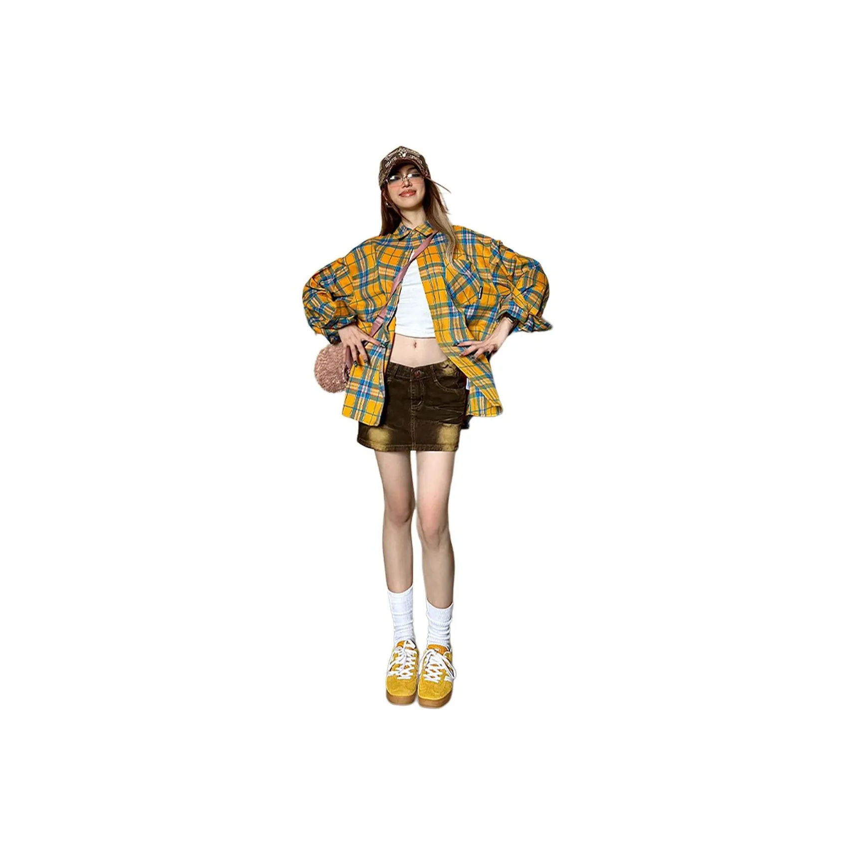 SOUL WORKER Желтая Унисекс Рубашка