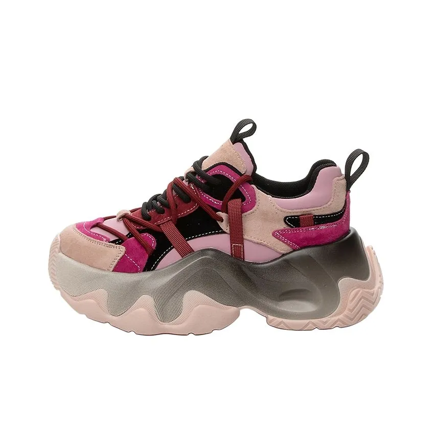 CHOVO Низкий топ массивные кроссовки женские