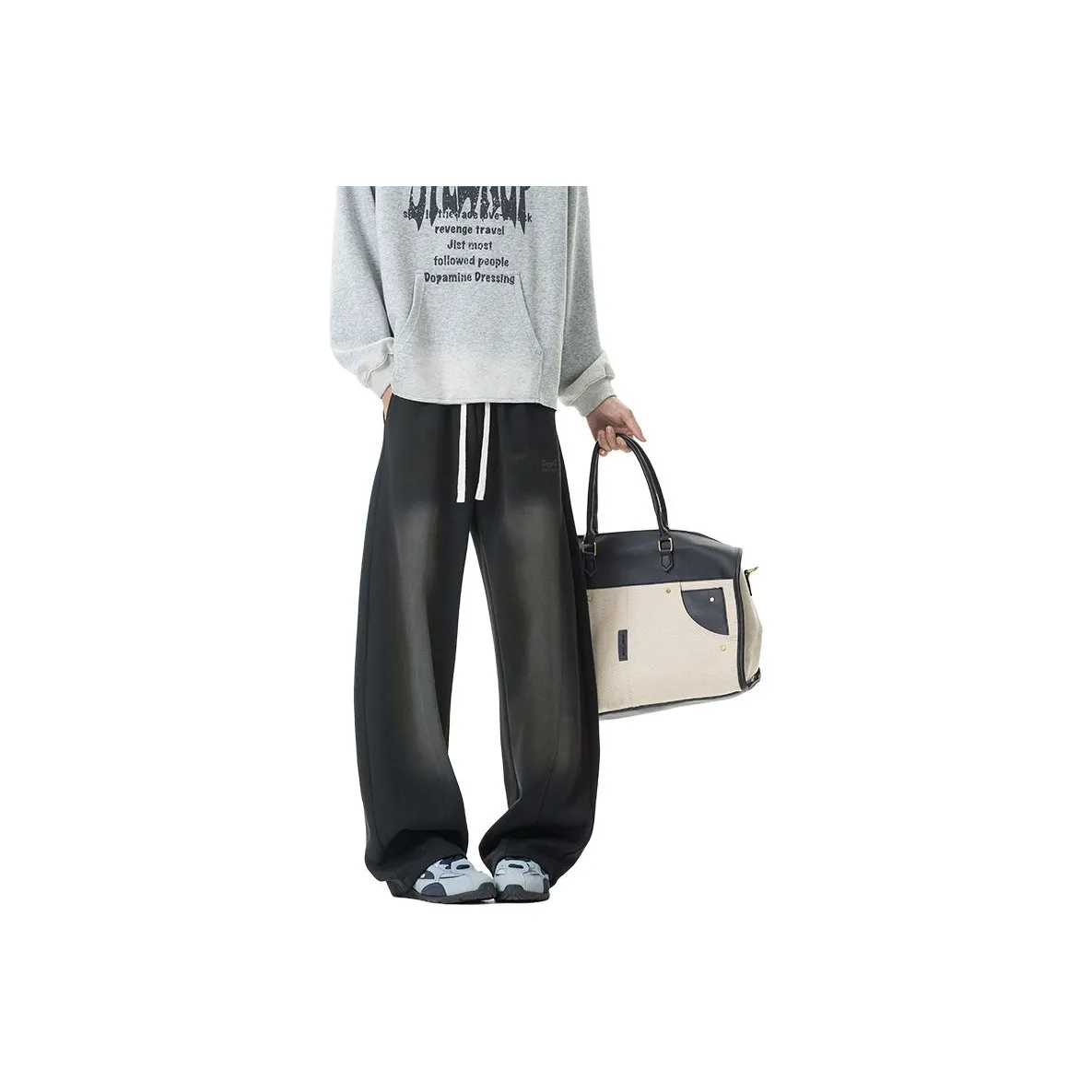 MIIOW Trend Party series Вязаные тренировочные штаны унисекс