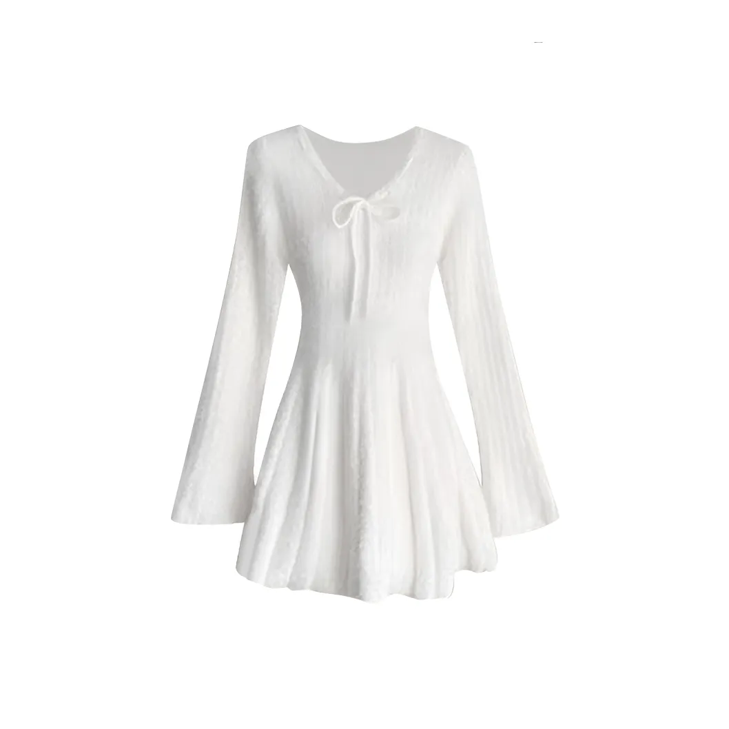 GRAYISMOON Длинное платье с длинными рукавами женское