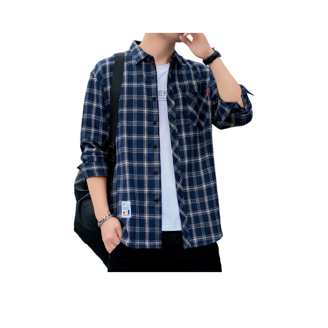 WilliamPOLO Длинный рукав рубашка унисекс