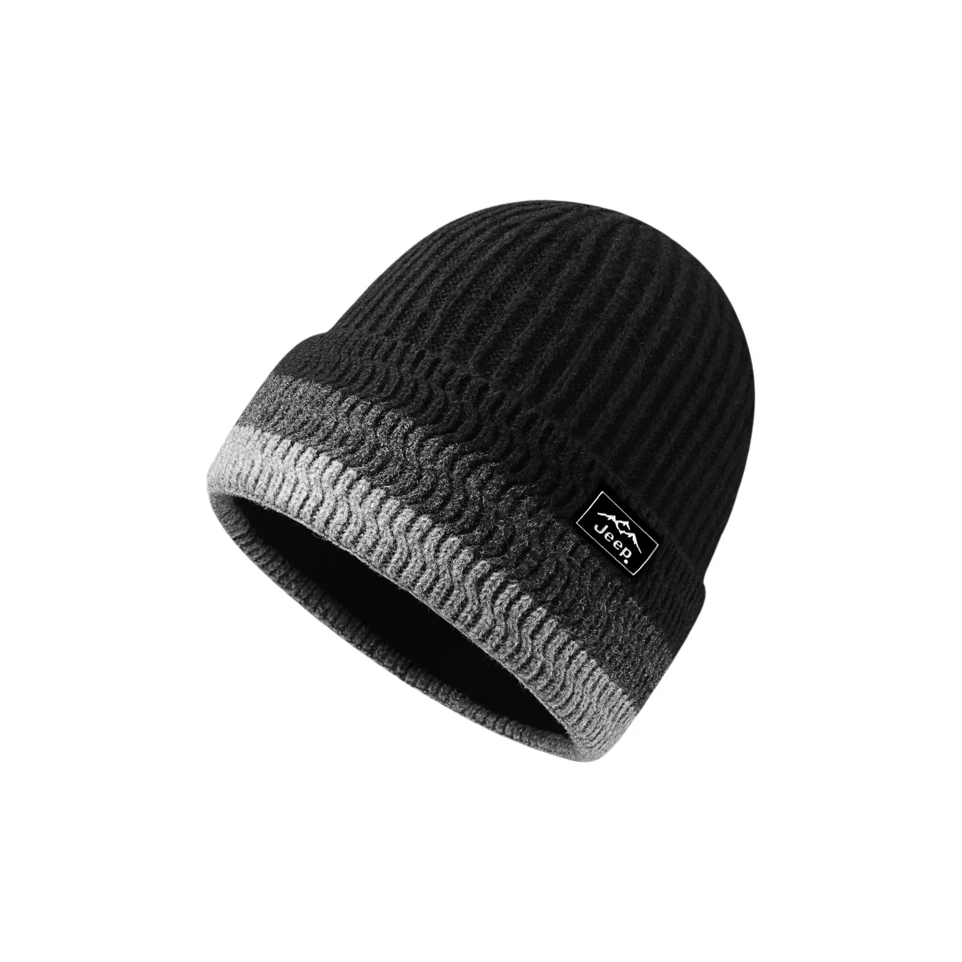 JEEP Classic Collection Акриловая плюшевая шапка-бини для мужчин