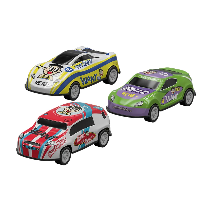 WANT WANT CHINA Креативный Милый Детский Автомобиль Инерционный Тянущий Спина и Глайдер Игрушка