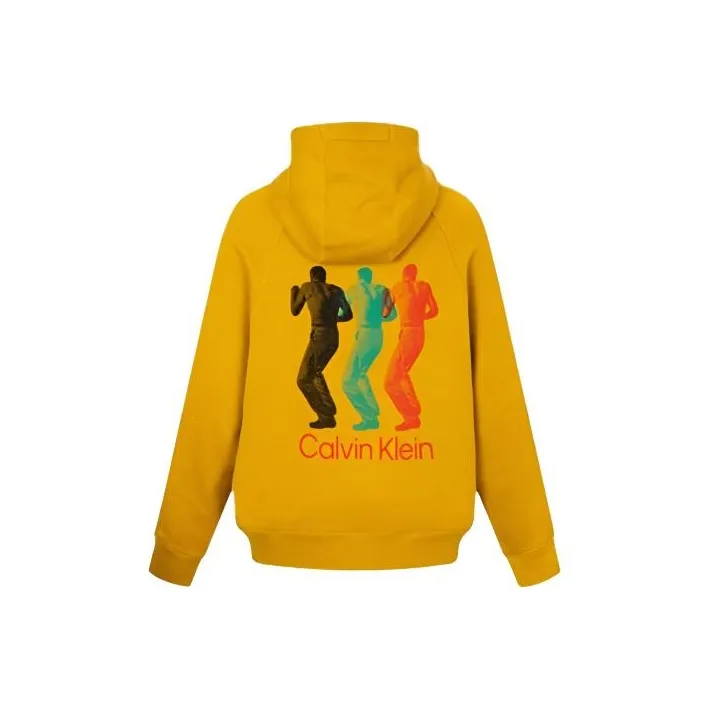 Calvin Klein Sweatshirts Men Deep Yellow