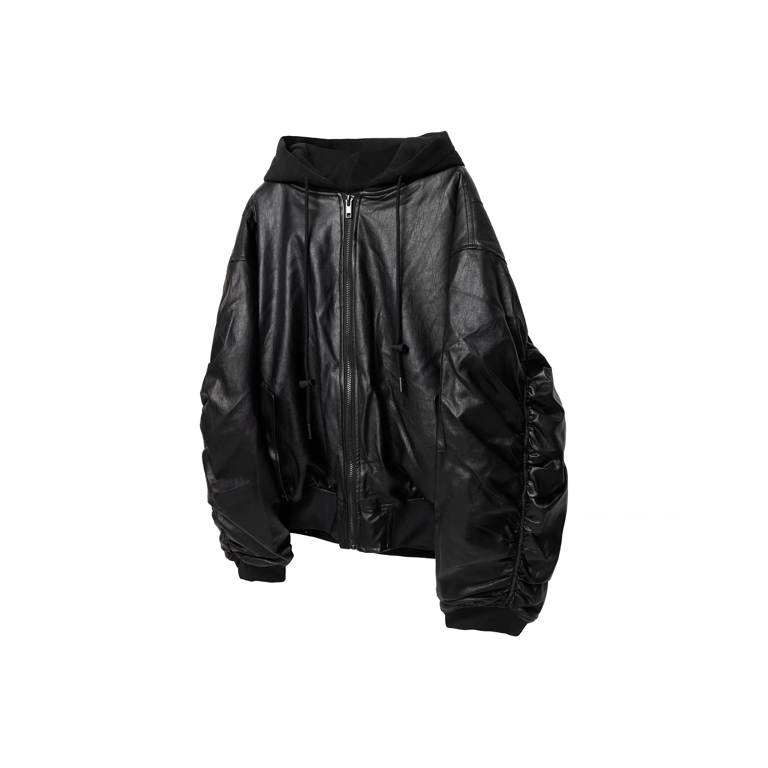 ENPofficial Весна And Осенний Куртка Модный бренд Свободный крой Утолщенный Bomber Топ Пальто Унисекс