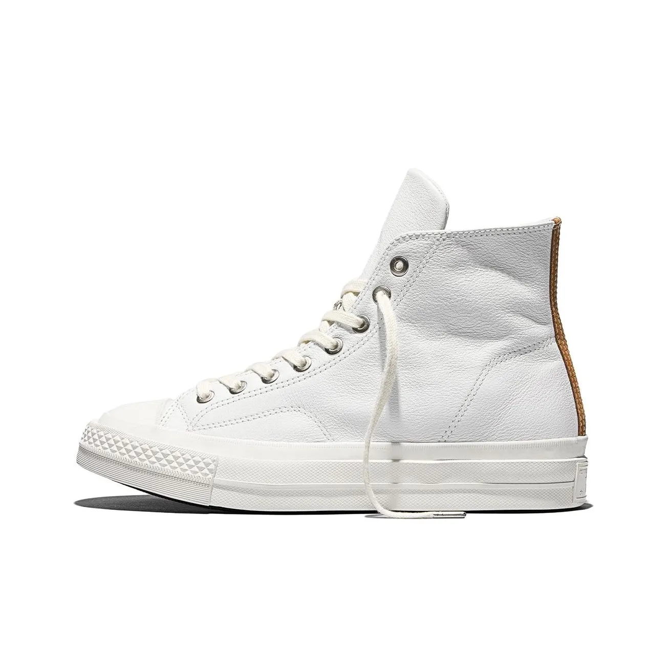 Converse Chuck Taylor Скейтборд Кроссовки Мужские Белый Коричневый