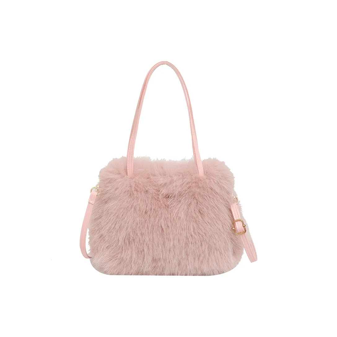 SHIJIA Плюшевая Сумка на одно плечо стандартная женская многоцветная