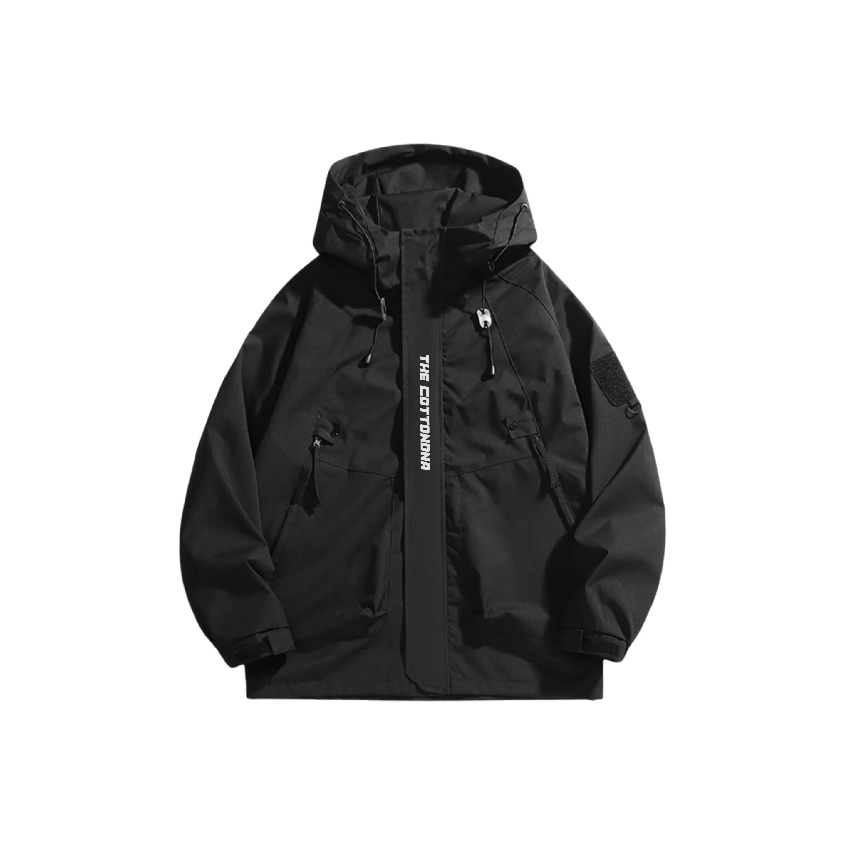 Cotton Gene Водонепроницаемый Ветрозащитный Дышащий Устойчивый к истиранию Дождезащитный Ветровка Унисекс