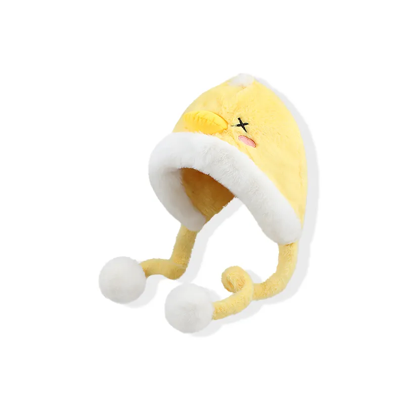 YOUWEI Полиэстер Шапка-бини Модный Versatile Creative Удобный Бархат Шар Шапка-ушанка Модный Унисекс