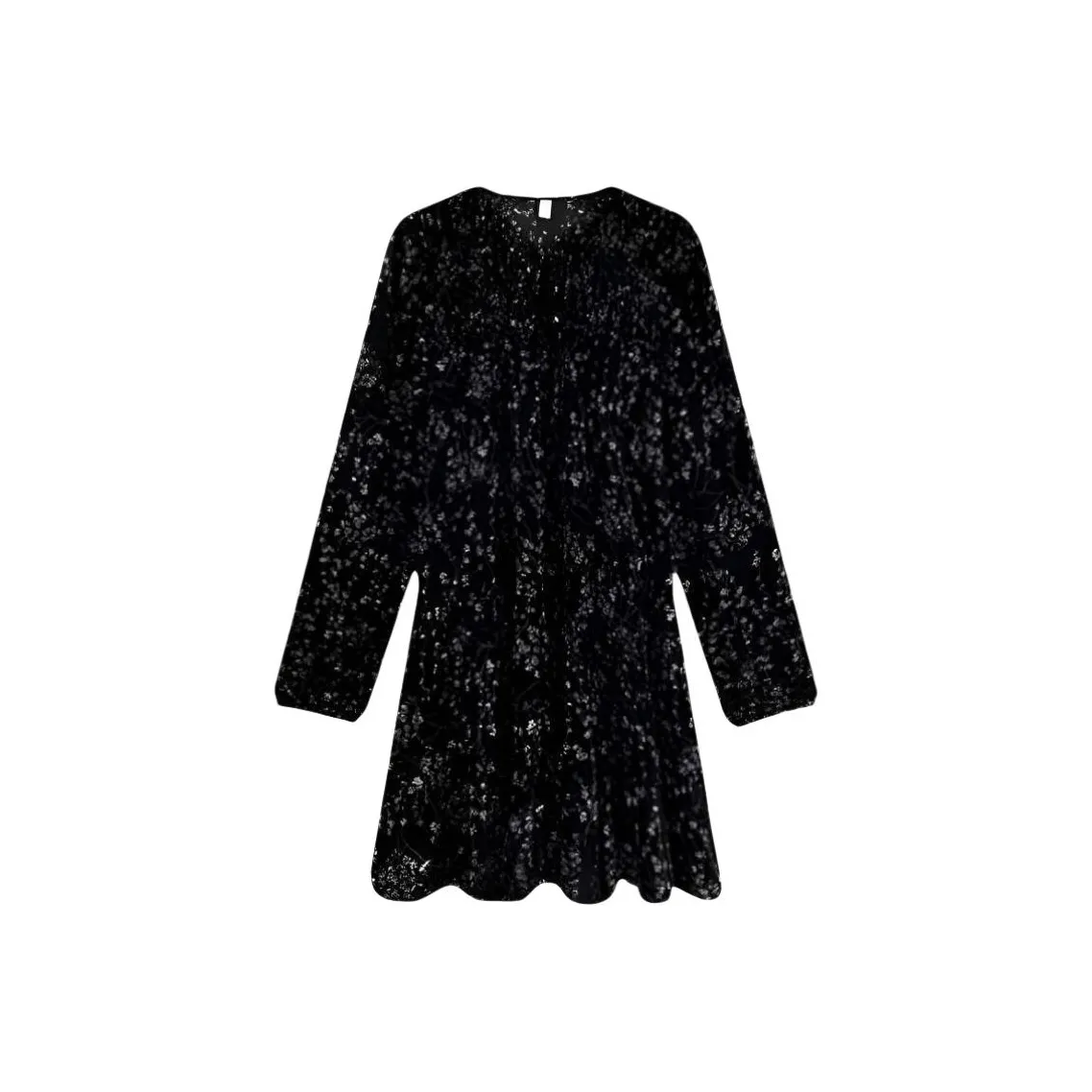 SECFLY OFFICIAL Длинное платье с длинными рукавами женское