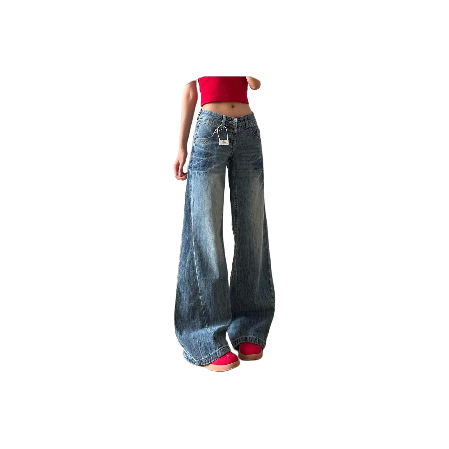 RAMPAGE Винтажные синие женские джинсы