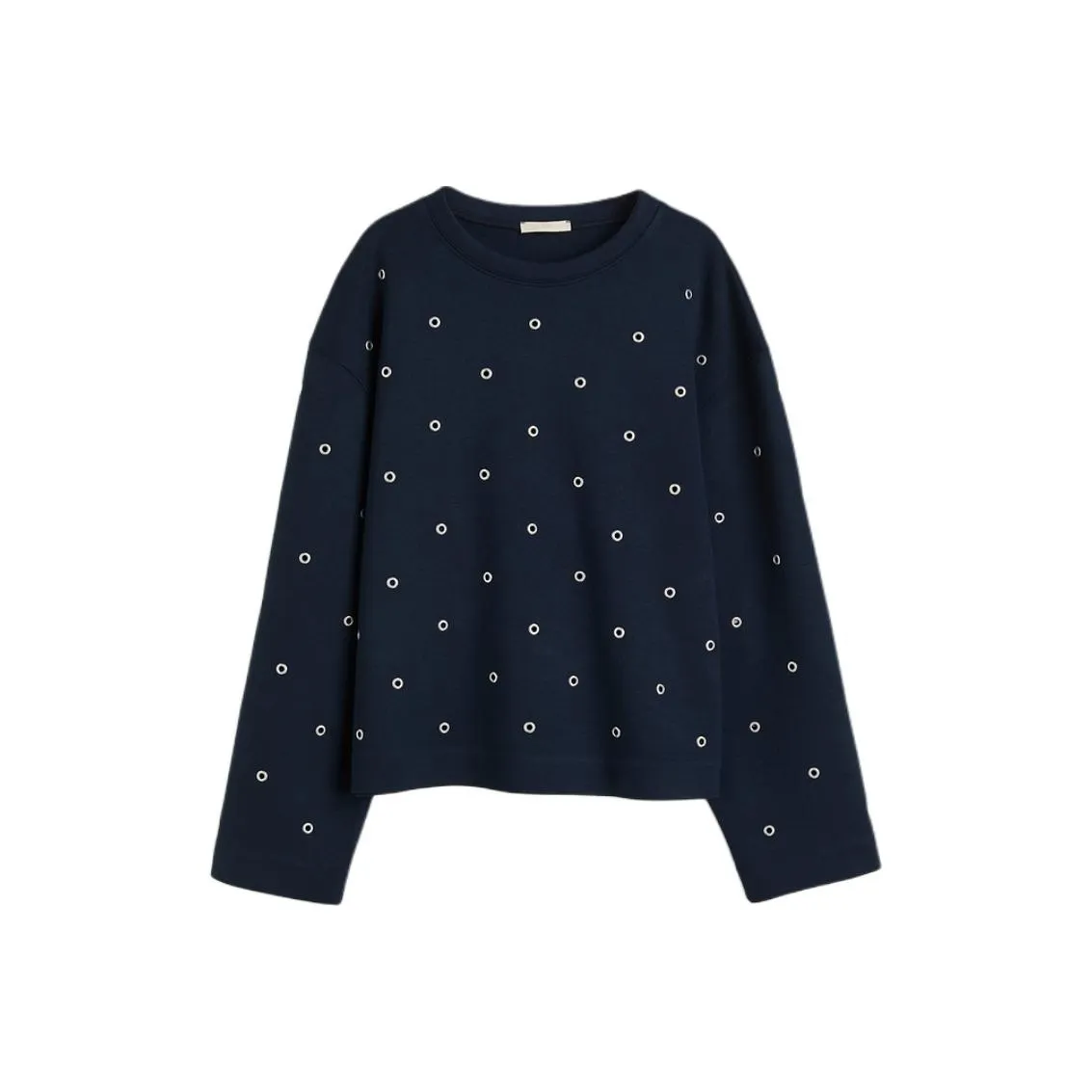 H M Морской Синий Женский Свитшот