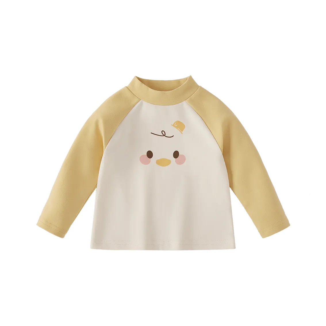 JELLYBABY Цветовой блок Милый Животный узор Длинный рукав