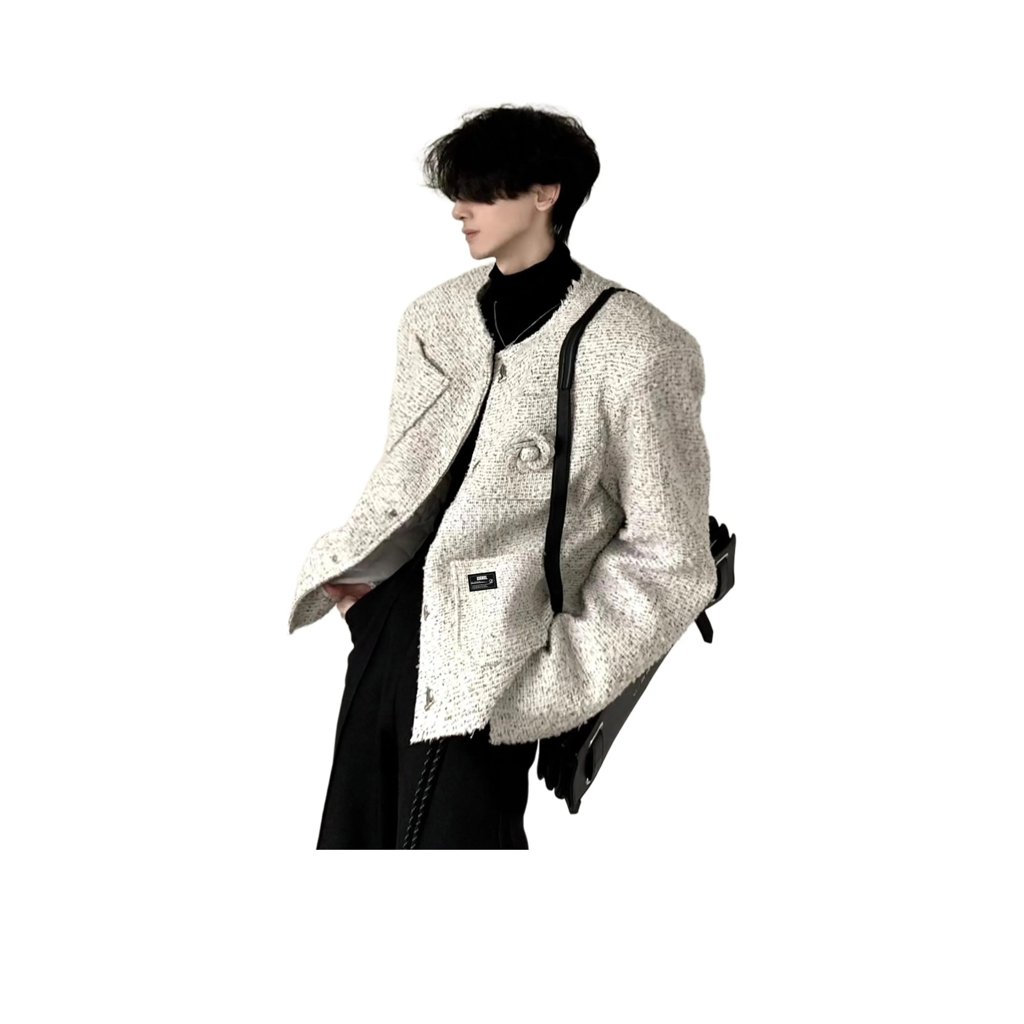 ZIAREL Белый [Съемный] Унисекс Куртки