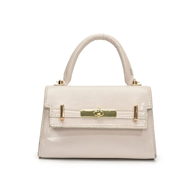 AUNG ПУ (полиуретан) Сумка через плечо Мини Белый Серебристый Синий Розовый Кофейный