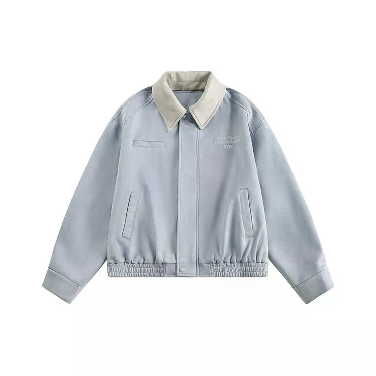 OURUOKE Синий Женский Куртки