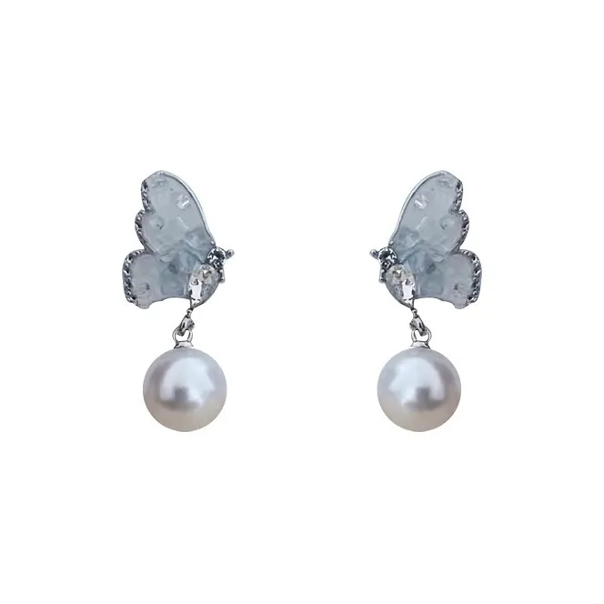 JKEM Серьги с искусственным кристаллом Унисекс