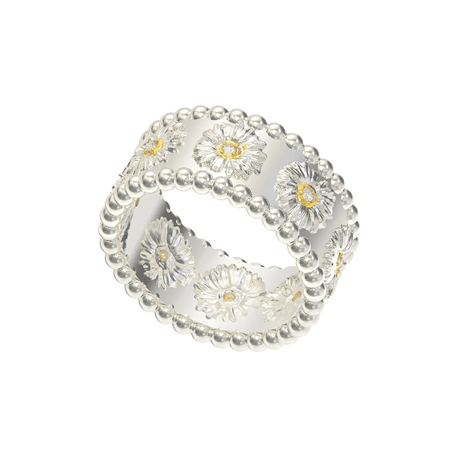 Mouhooland 925 стерлинговое серебро кольца с покрытием из белого золота унисекс