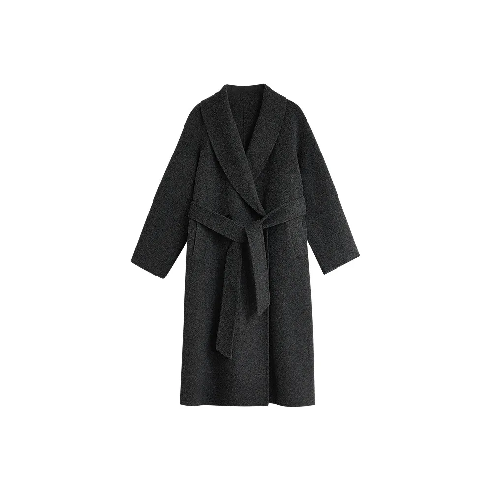 Inman Двойной Sided Шерстяное Пальто Женское