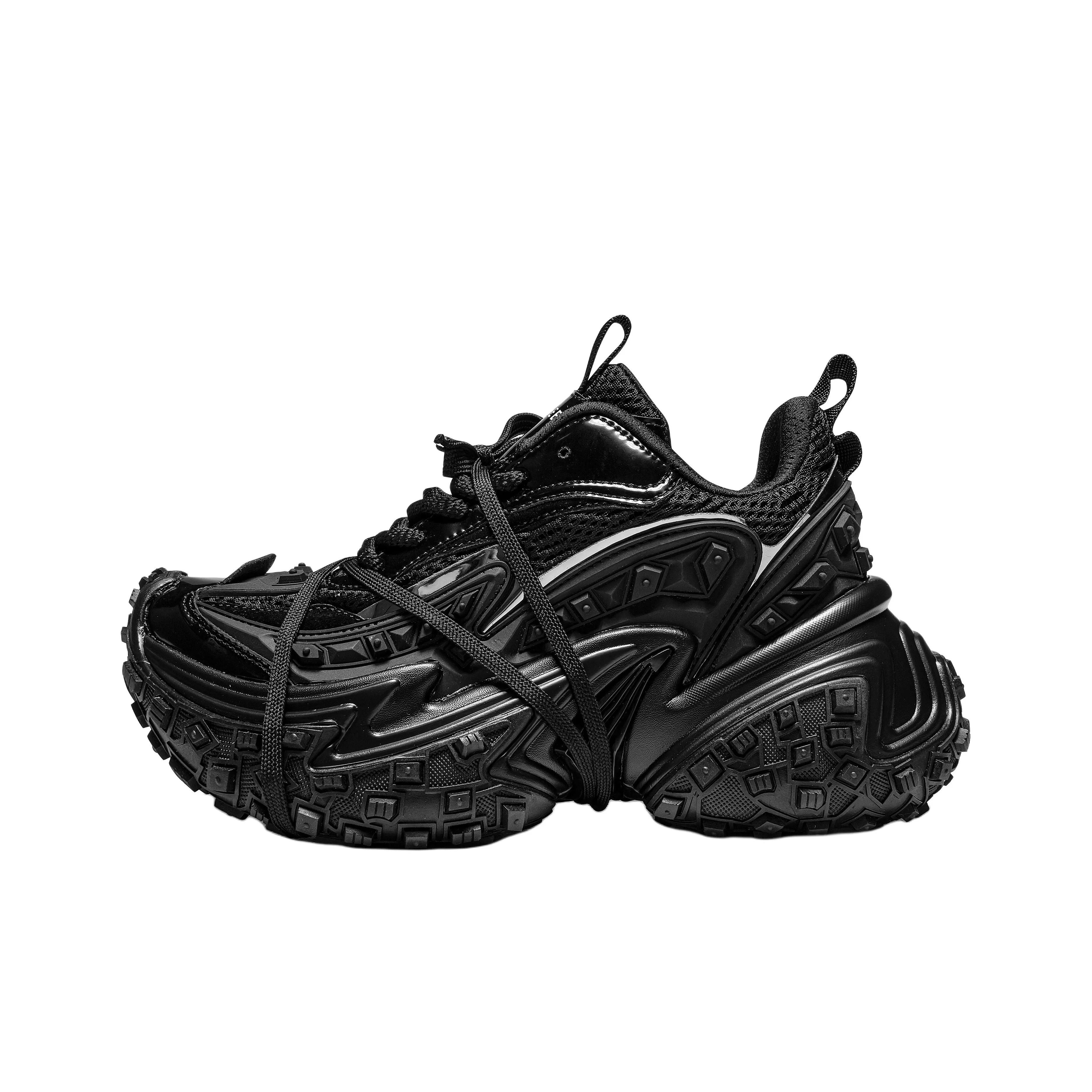 CAIHEE Chunky Sneakers Unisex Low-Top