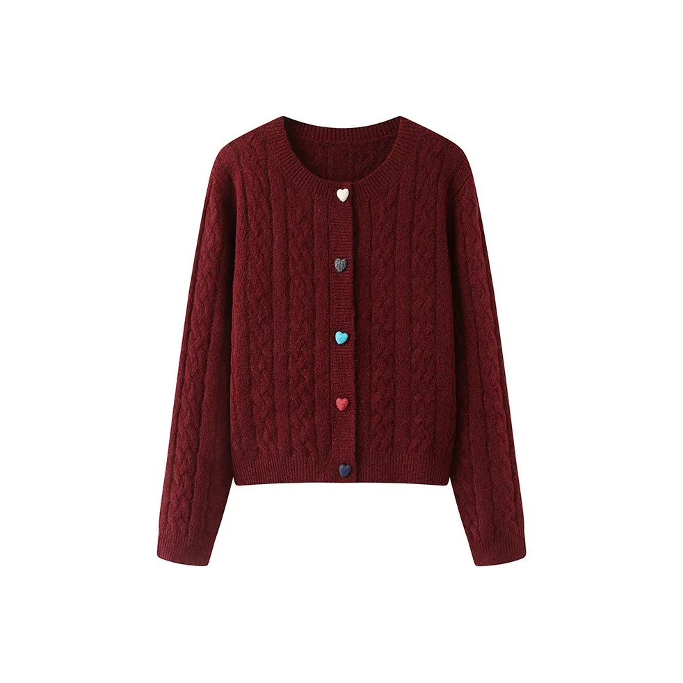 Tonlion Женские свитеры бордового цвета