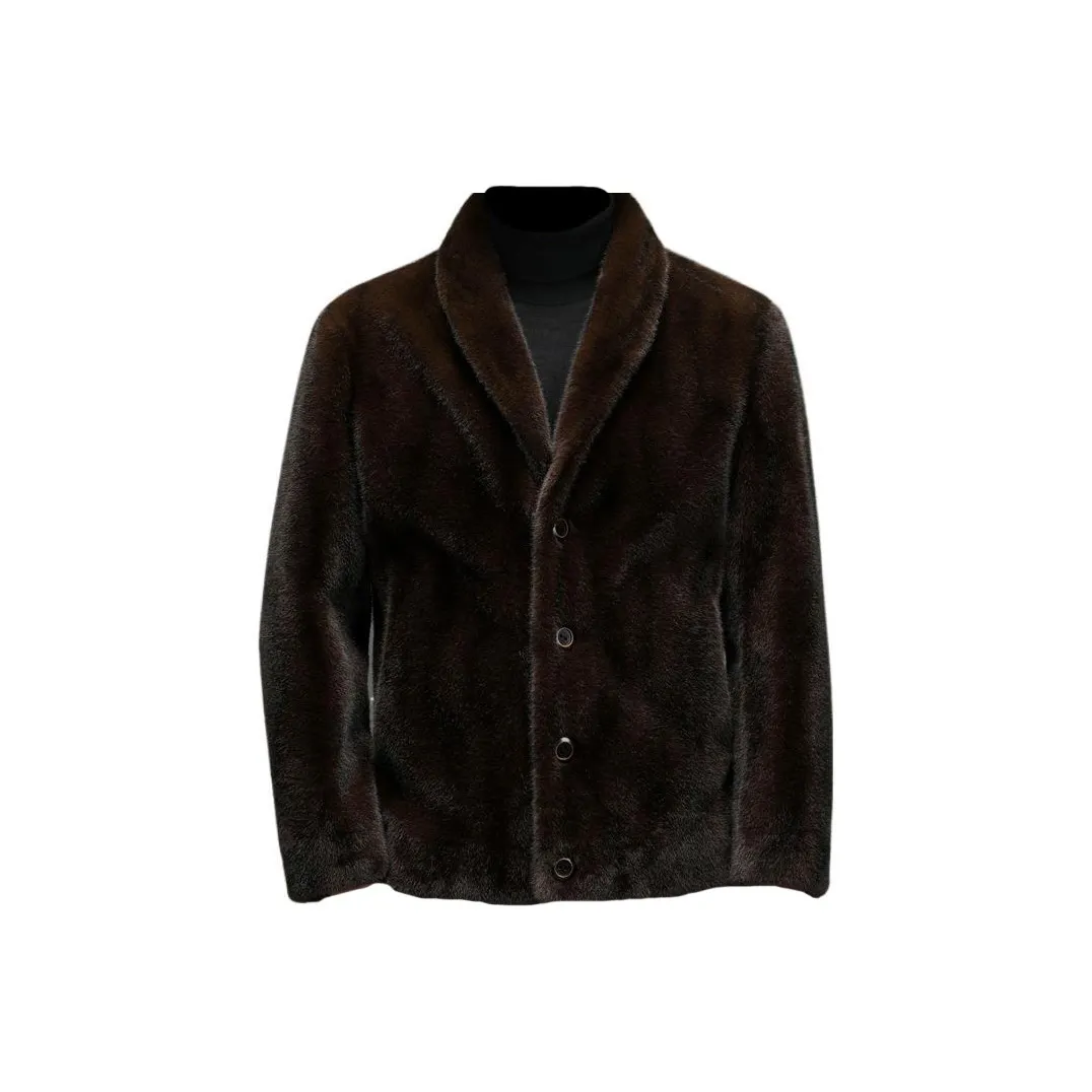 SENJIALUO Мужская кожа и мех