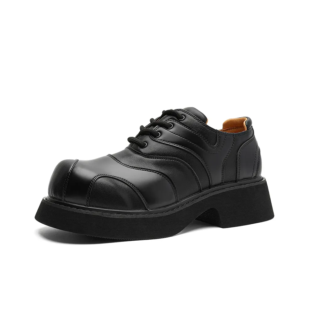 V ZERO FIVE Derby Обувь Повседневная Кожаная Обувь Chunky Обувь Мужская Нишевая Модная Тренд