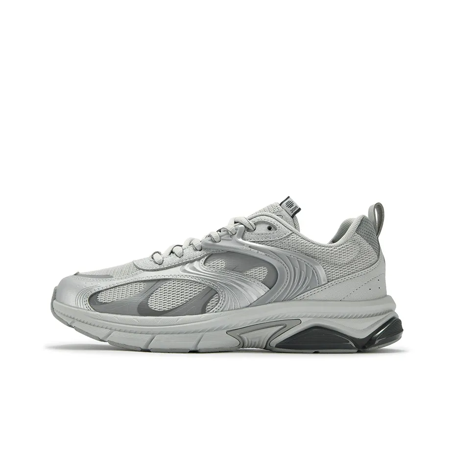 361° Противоскользящий устойчивый к истиранию низкий топ кроссовки с толстой подошвой мужские