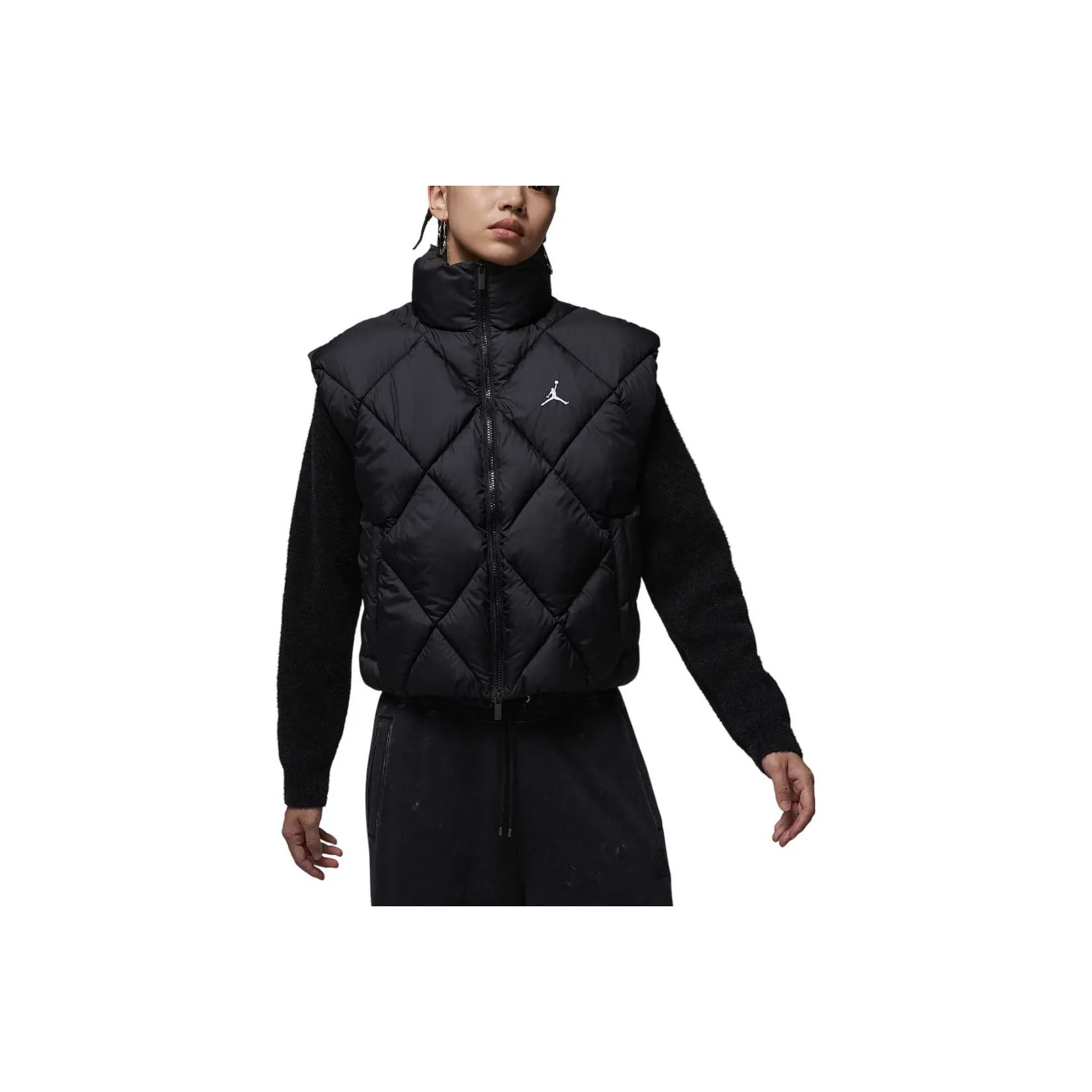 JORDAN Черные Женские Жилеты