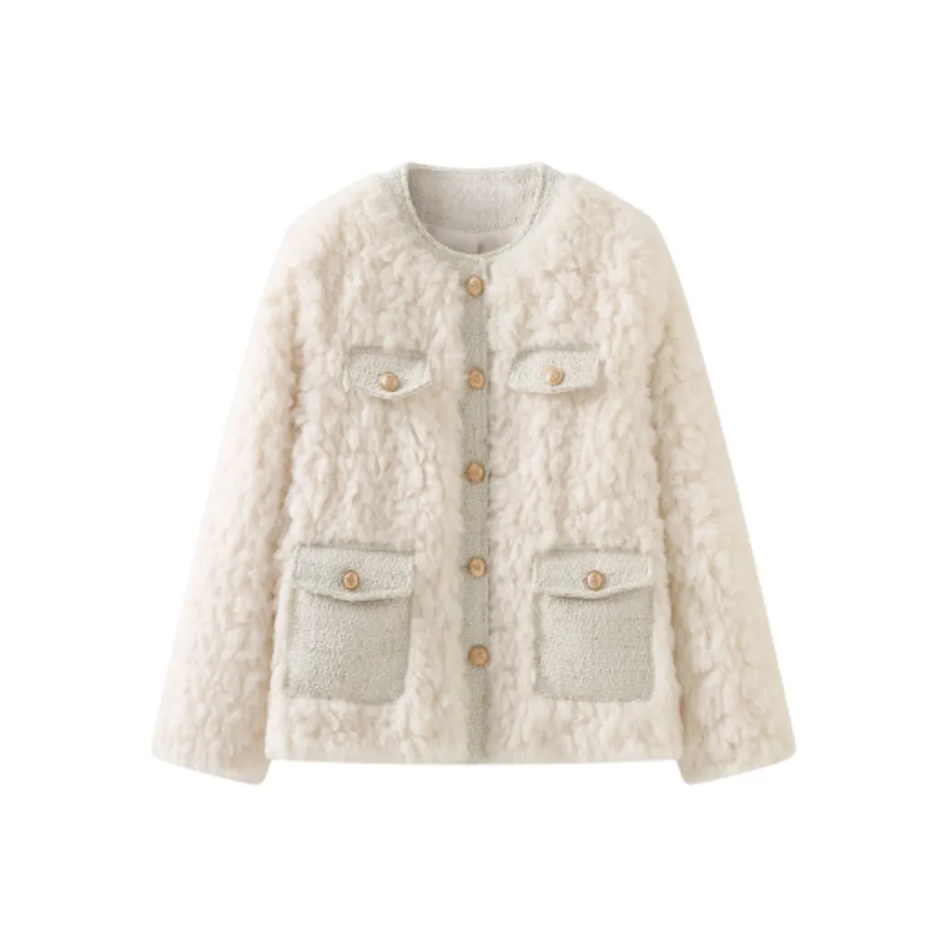 GORGEOUSIDEA Бархат Feel Пальто Женское