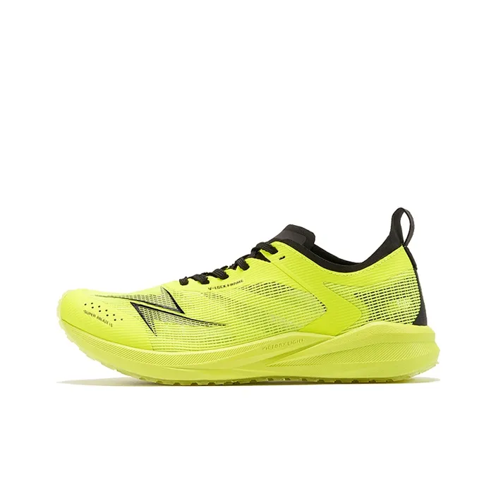 VICTORY LIGHT Running Shoes Unisex Low Top Streamline Yellow