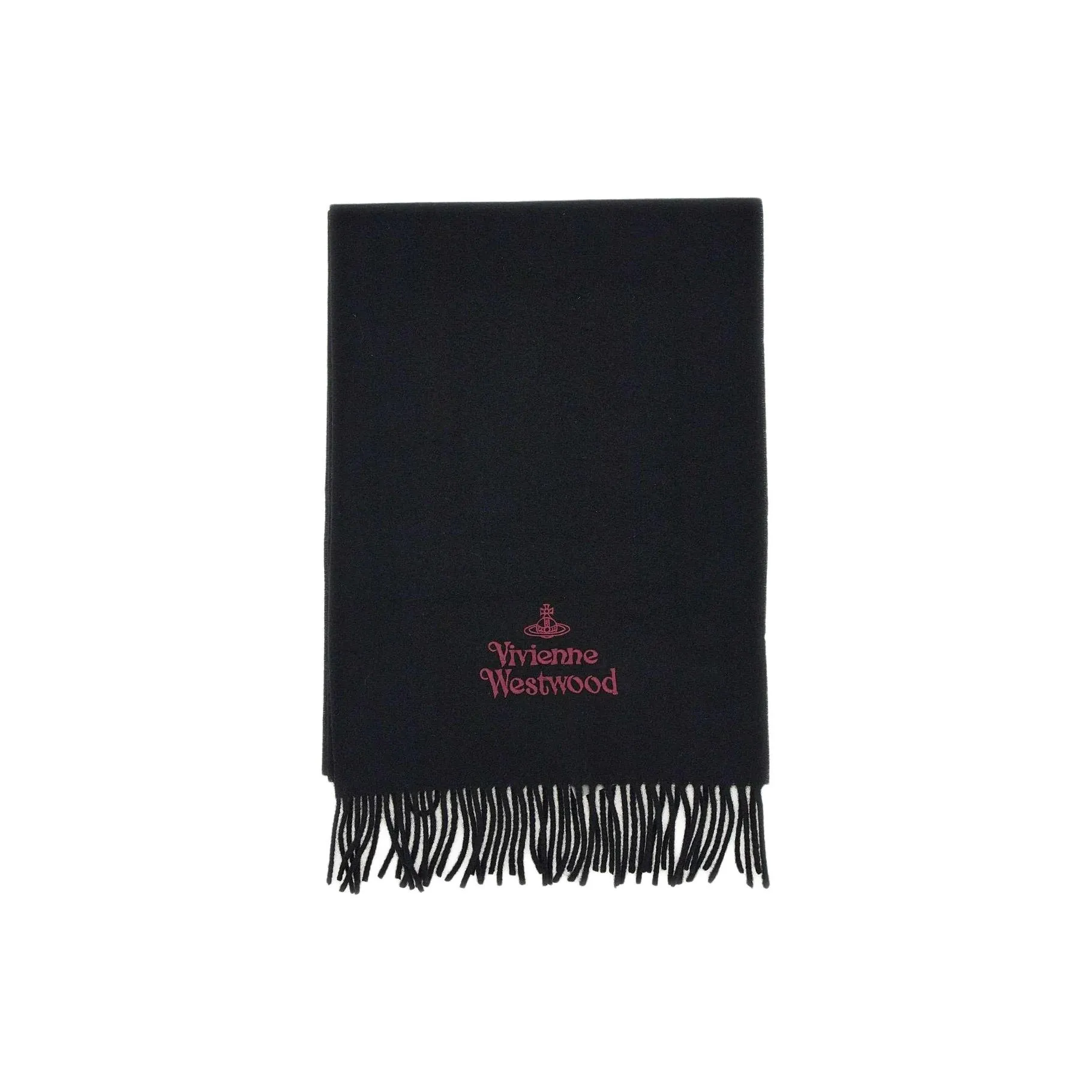 Vivienne Westwood Wool Knit Шарфы Женские Черный