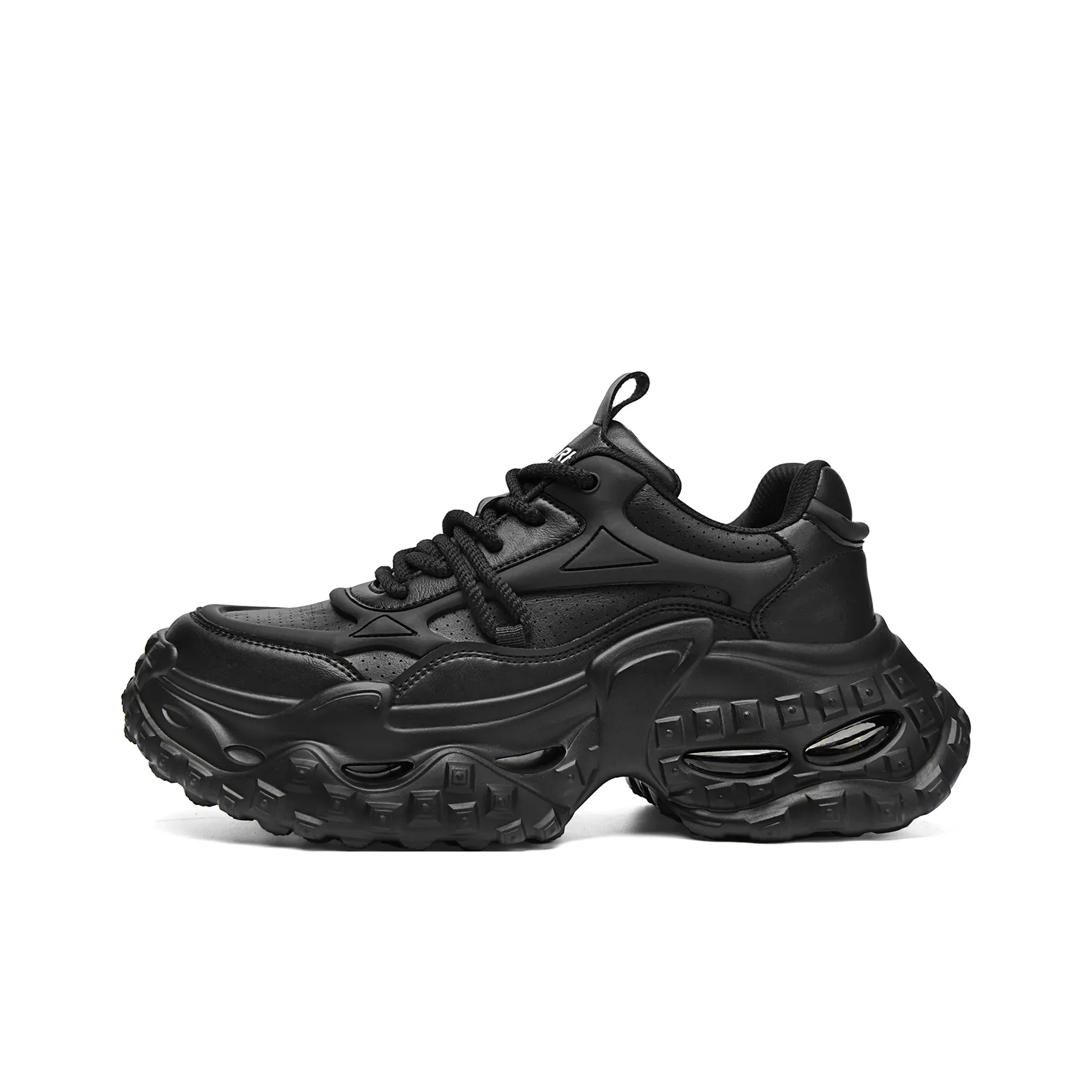 FAIRWHALE Устойчивые к истиранию противоскользящие низкие топовые кроссовки с толстой подошвой мужские