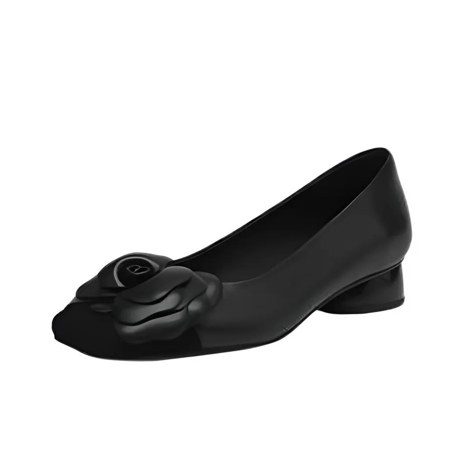 Wuji French Vintage Мягкая подошва Без подкладки Обувь Женская