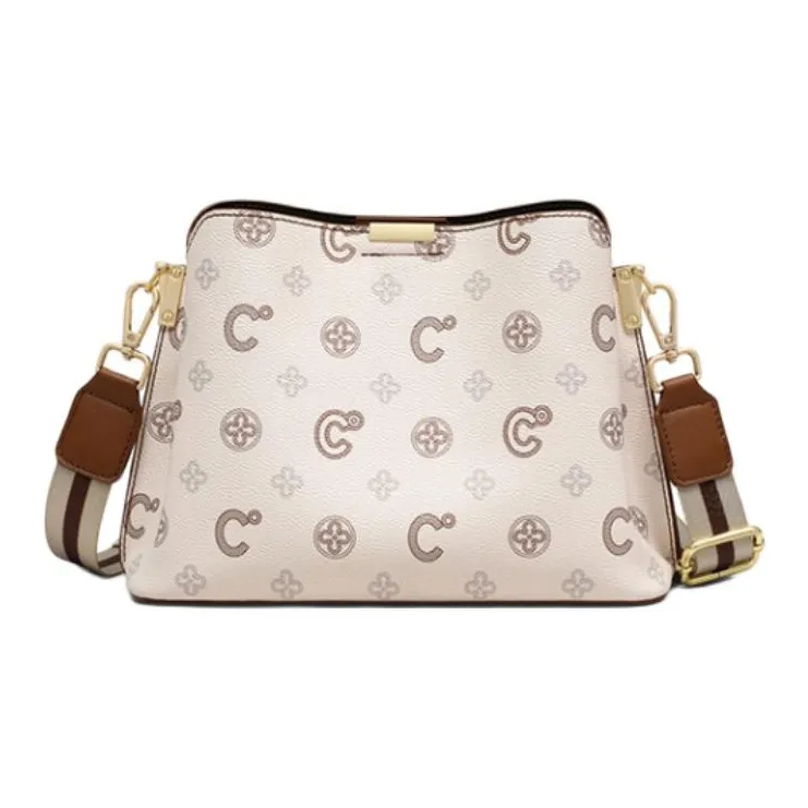 C°BANNER Сумка из синтетической кожи ведрообразная сумка сумка через плечо стандартная женская орех абрикос