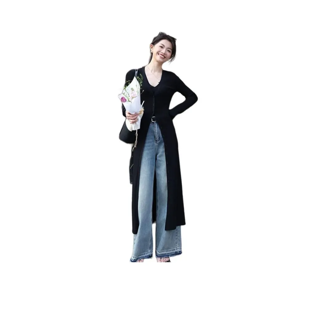 AHRTB Длинное платье с длинными рукавами женское