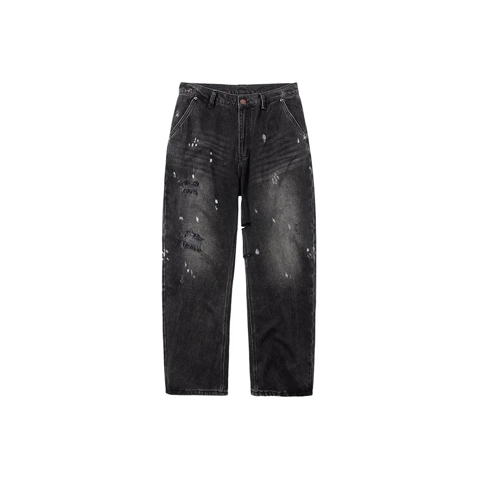 MARK ROBERTSON Черные Унисекс Джинсы