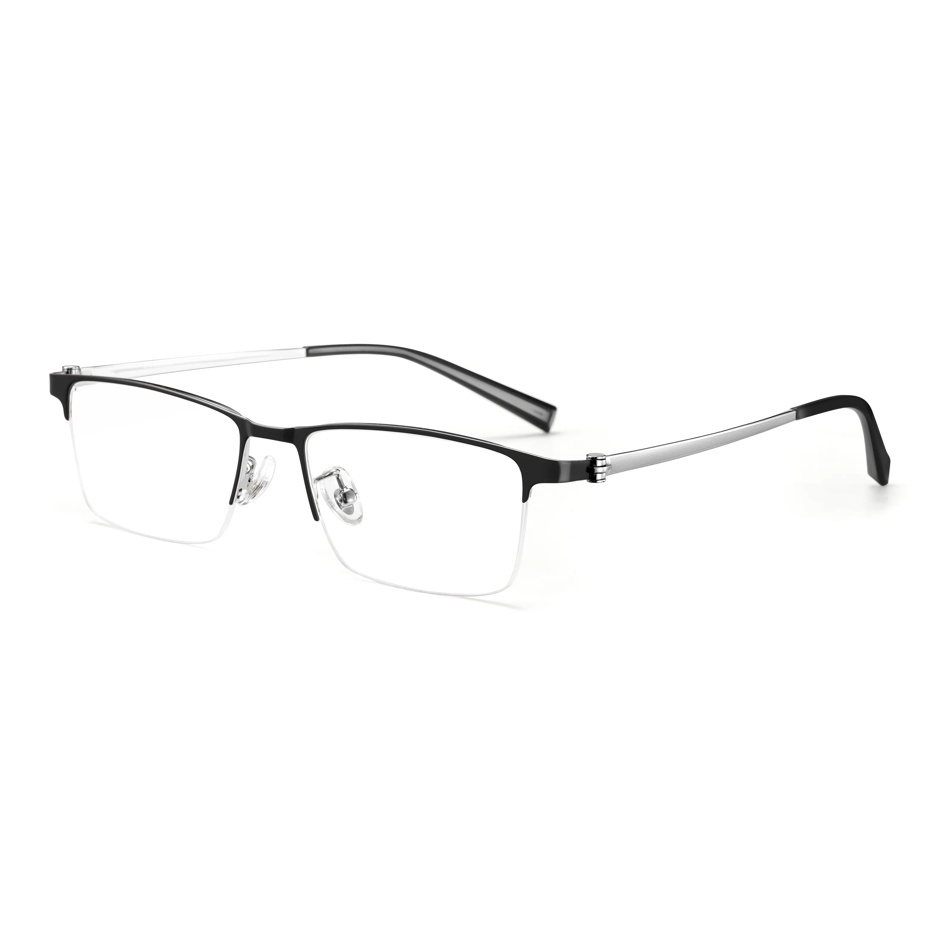 Wood Premium Сплав β-титан Оправа «брови» Оправы для очков Мужской