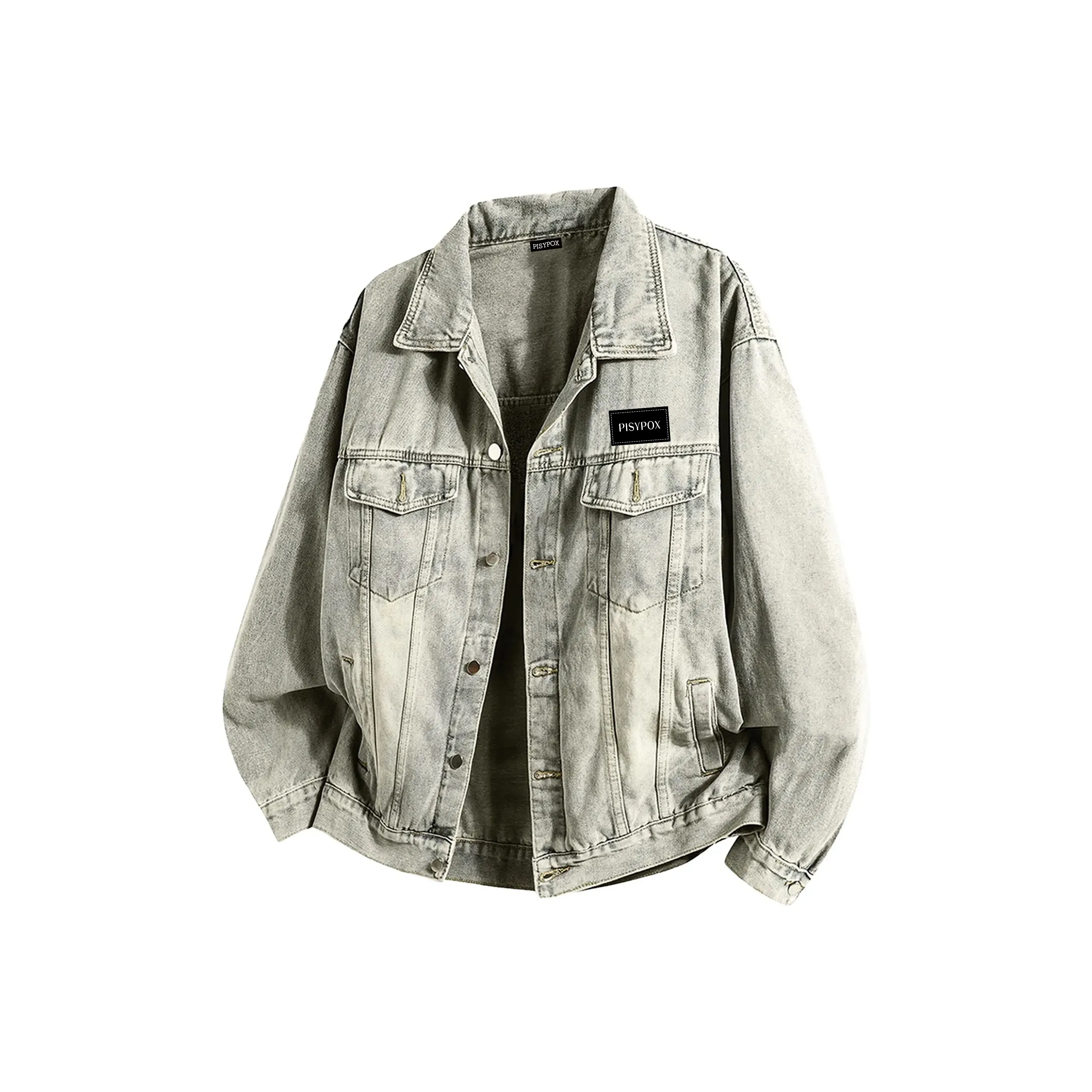 PISYPOX Унисекс Джинсовые Куртки
