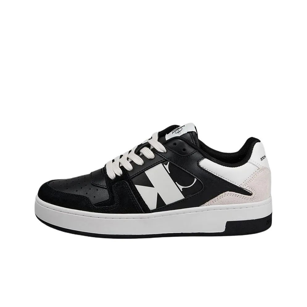 CKJ CALVIN KLEIN JEANS Низкие кроссовки для скейтбординга женские черные