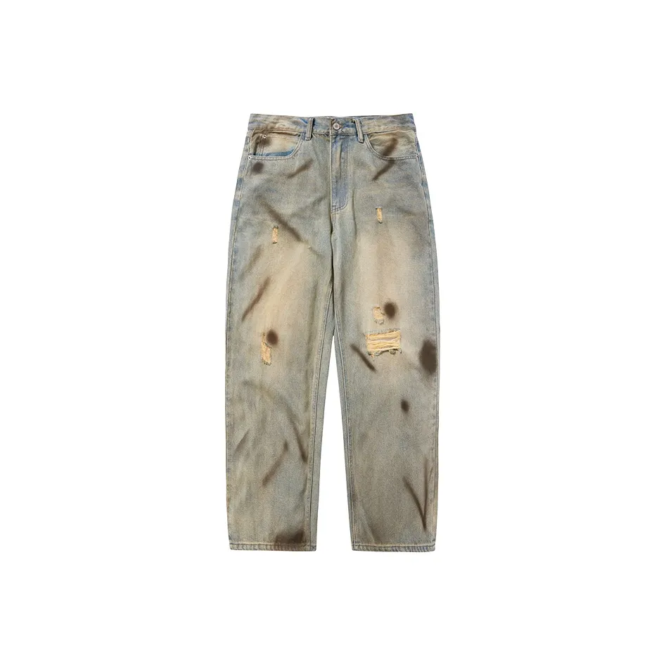 MARK ROBERTSON Blue Unisex Jeans MARK ROBERTSON Синий Унисекс Джинсы