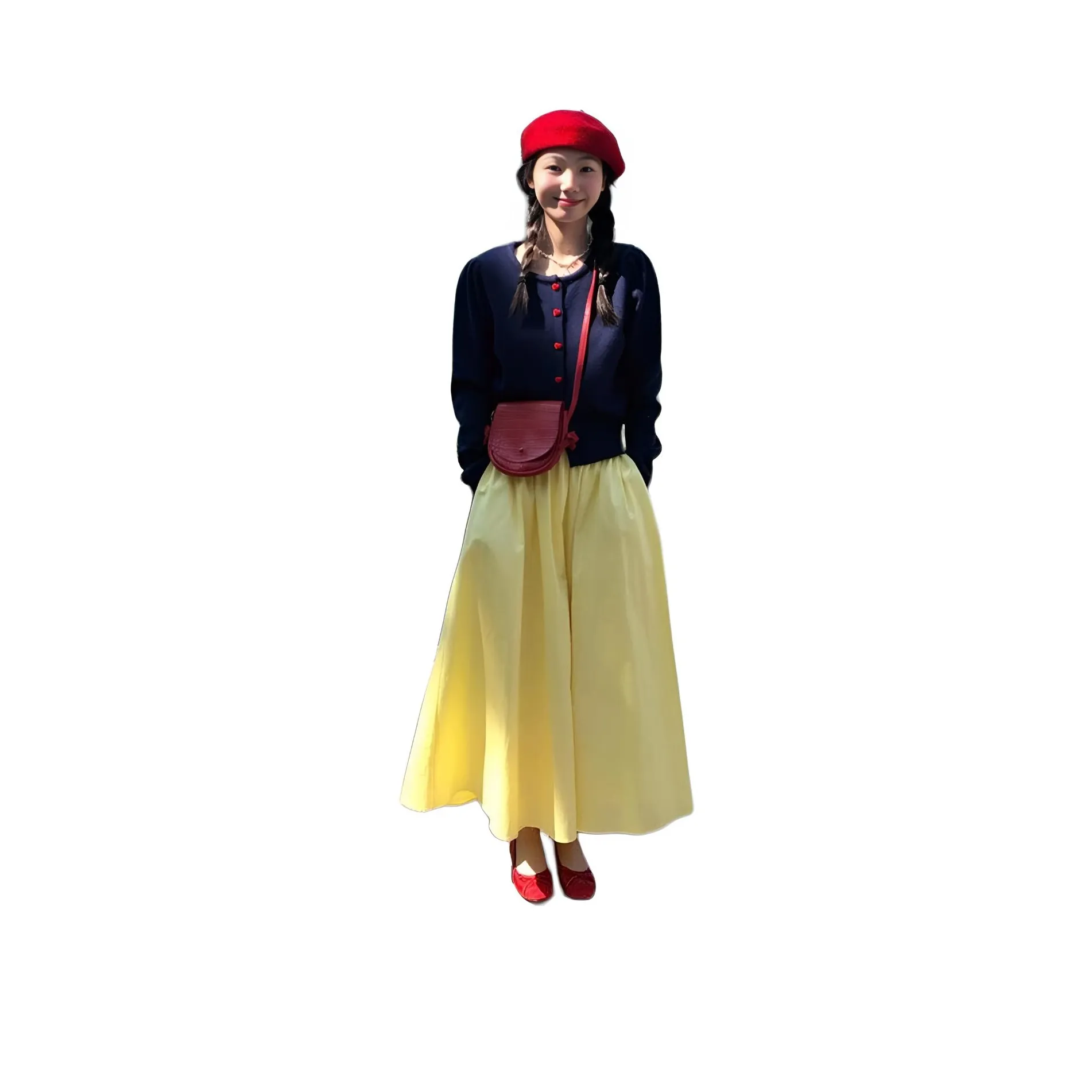 AHRTB Длинное платье с длинными рукавами женское