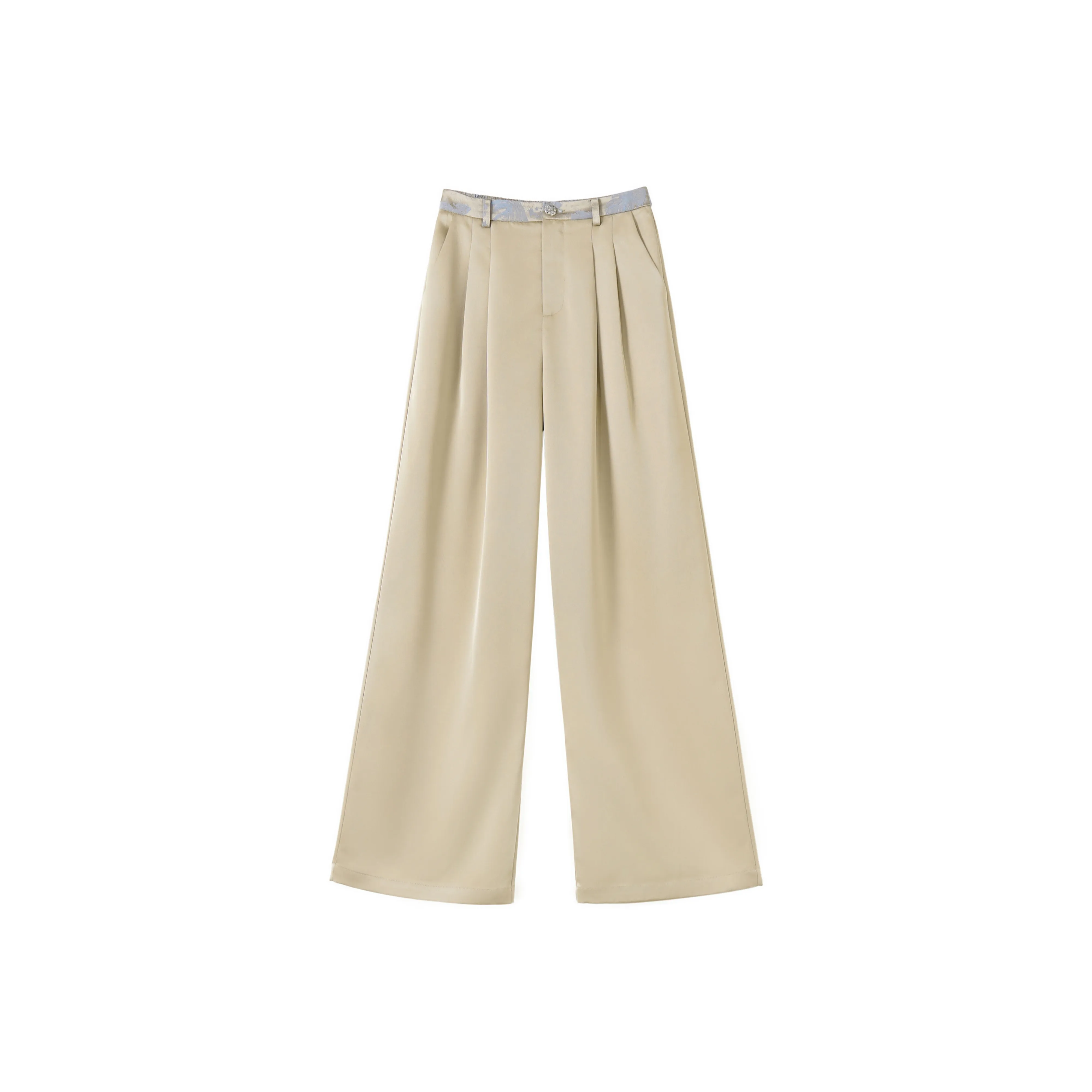 DX.DAXI Хаки Золото Женские Повседневные Брюки