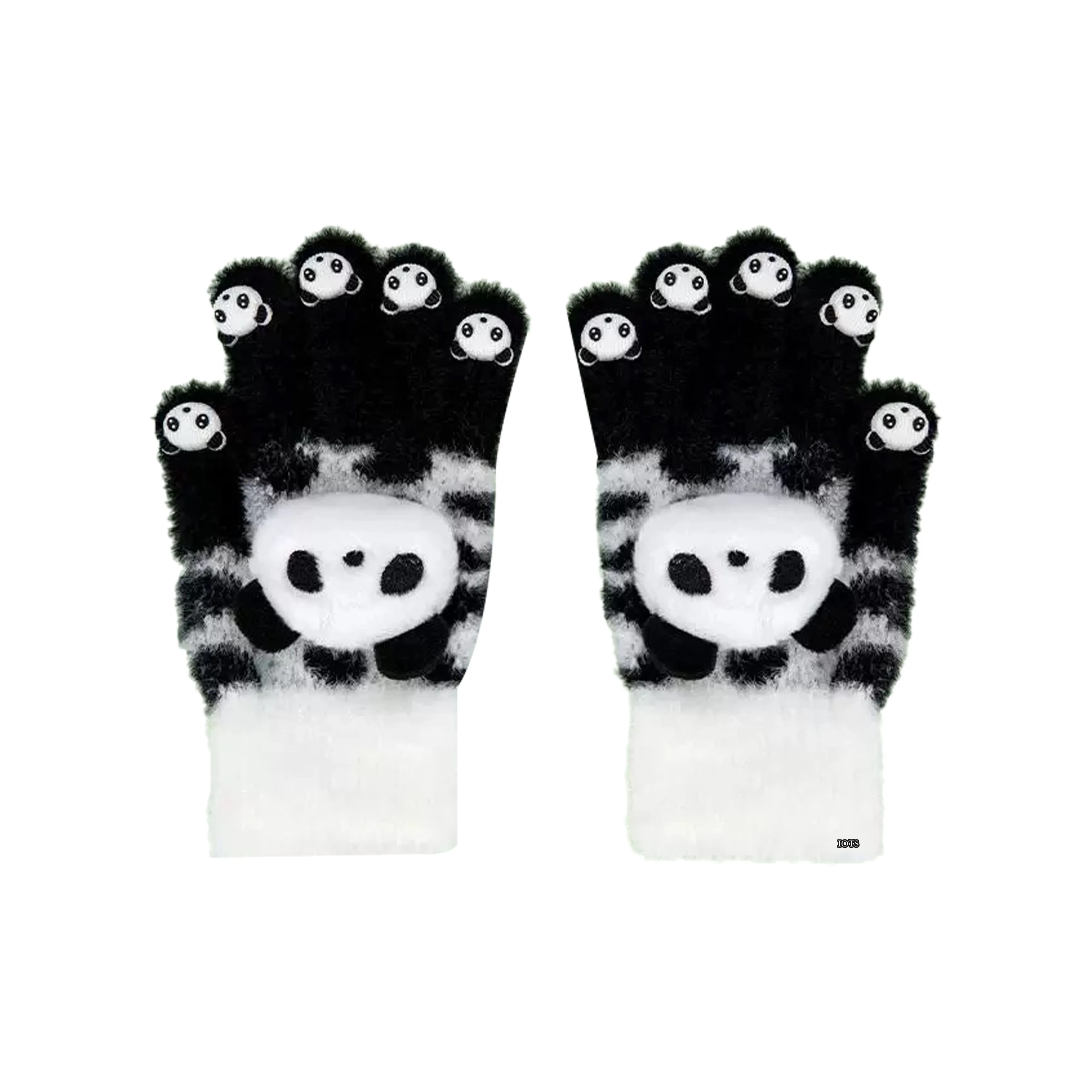 IOTS Cartoon Cute Термические Противоколодные Перчатки FIVE для Пяти Пальцев Унисекс