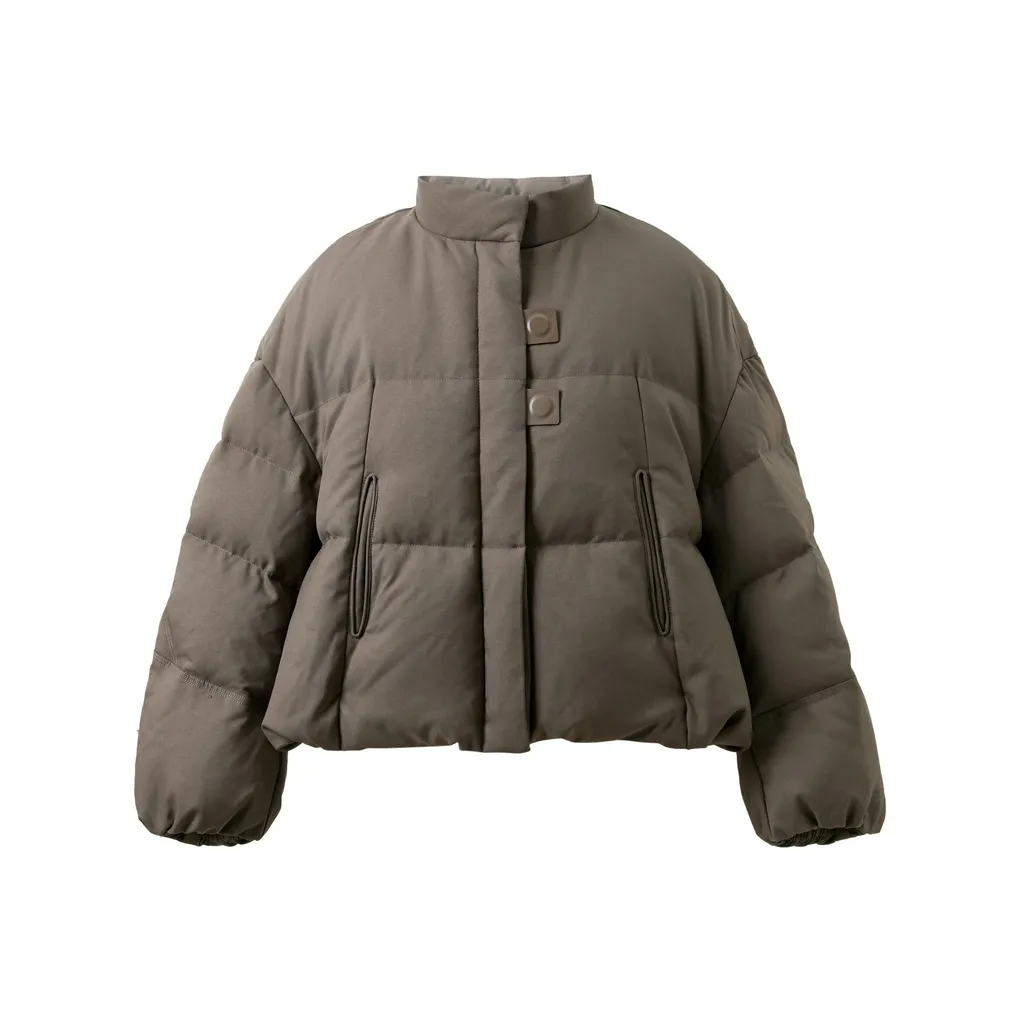 3COLOUR Тауповый Женский Пуховик