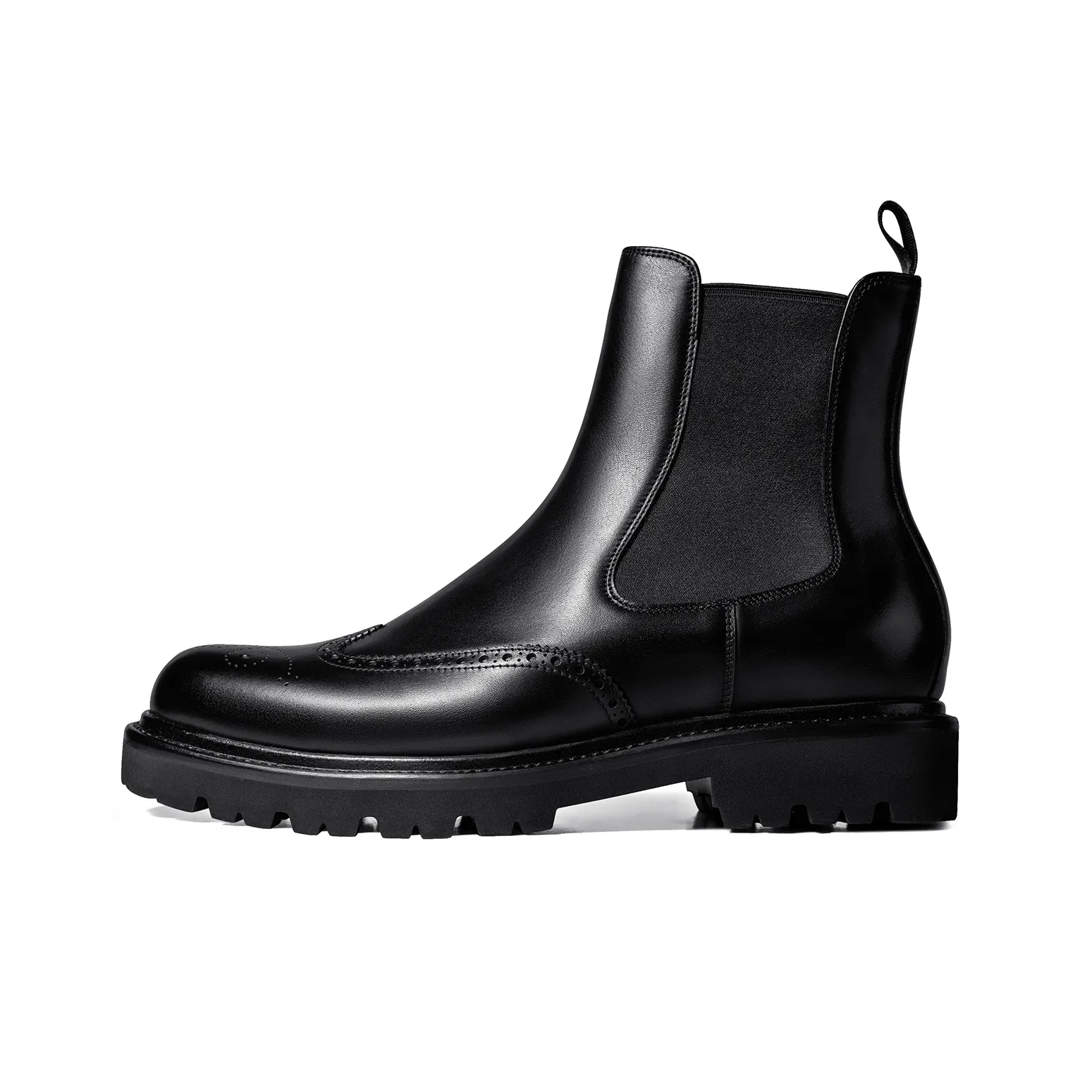THOM WILLS Chelsea Boots Men Black