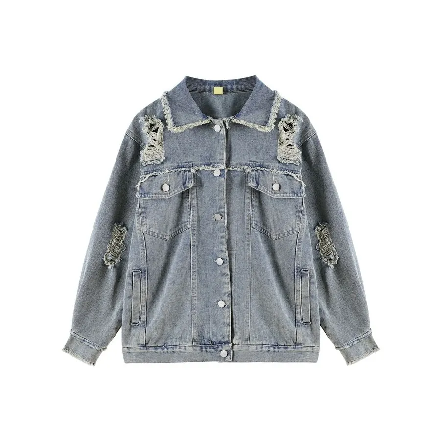 DITB Синий OVERSIZE Унисекс Джинсовые куртки