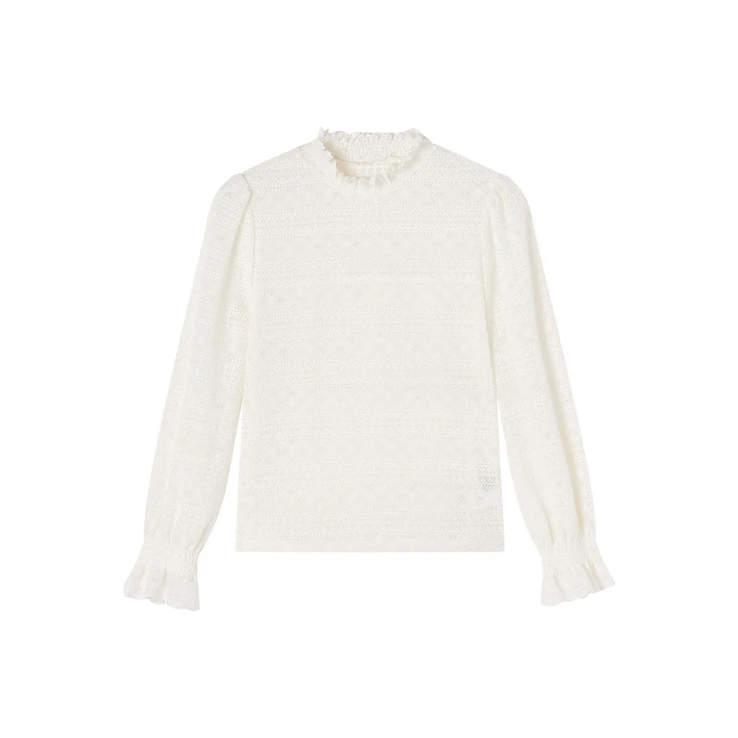 XIANGYING Шифон Рубашка Женская